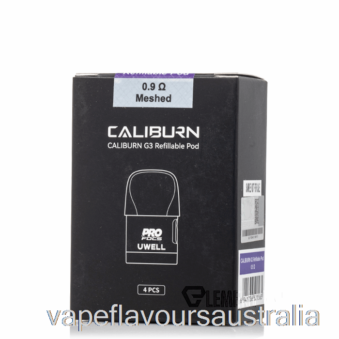 Vape Nicotine Australia Uwell Caliburn G3 Replacement Pods 0.9ohm Caliburn G3 Pods